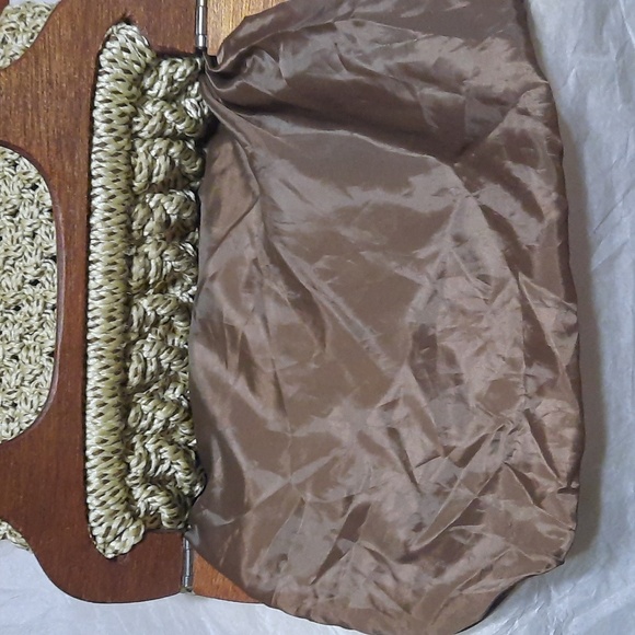 1960s to 1970s macrame purse - Picture 5 of 11